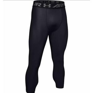 Under Armour UA‎ Heatgear 2.0  3/4 Compression Leggjngs 3XL XXL BLACK New